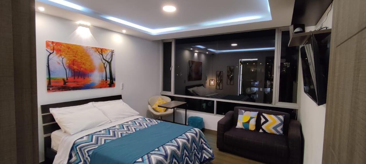 Suite De Lujo, Piso Alto, Junto Parque Carolina, Generador Electrico Quito Ngoại thất bức ảnh